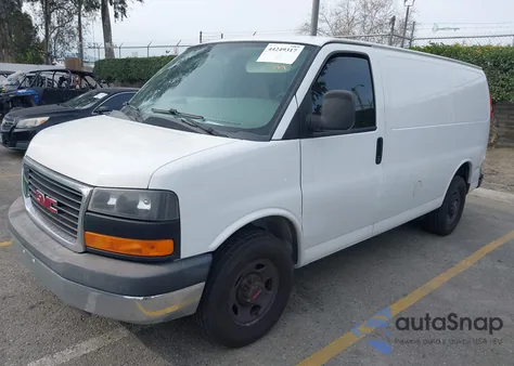 2016 GMC Savana 2500 Work Van z USA, uszkodzony, nr VIN 1GTW7AFF0G1904152